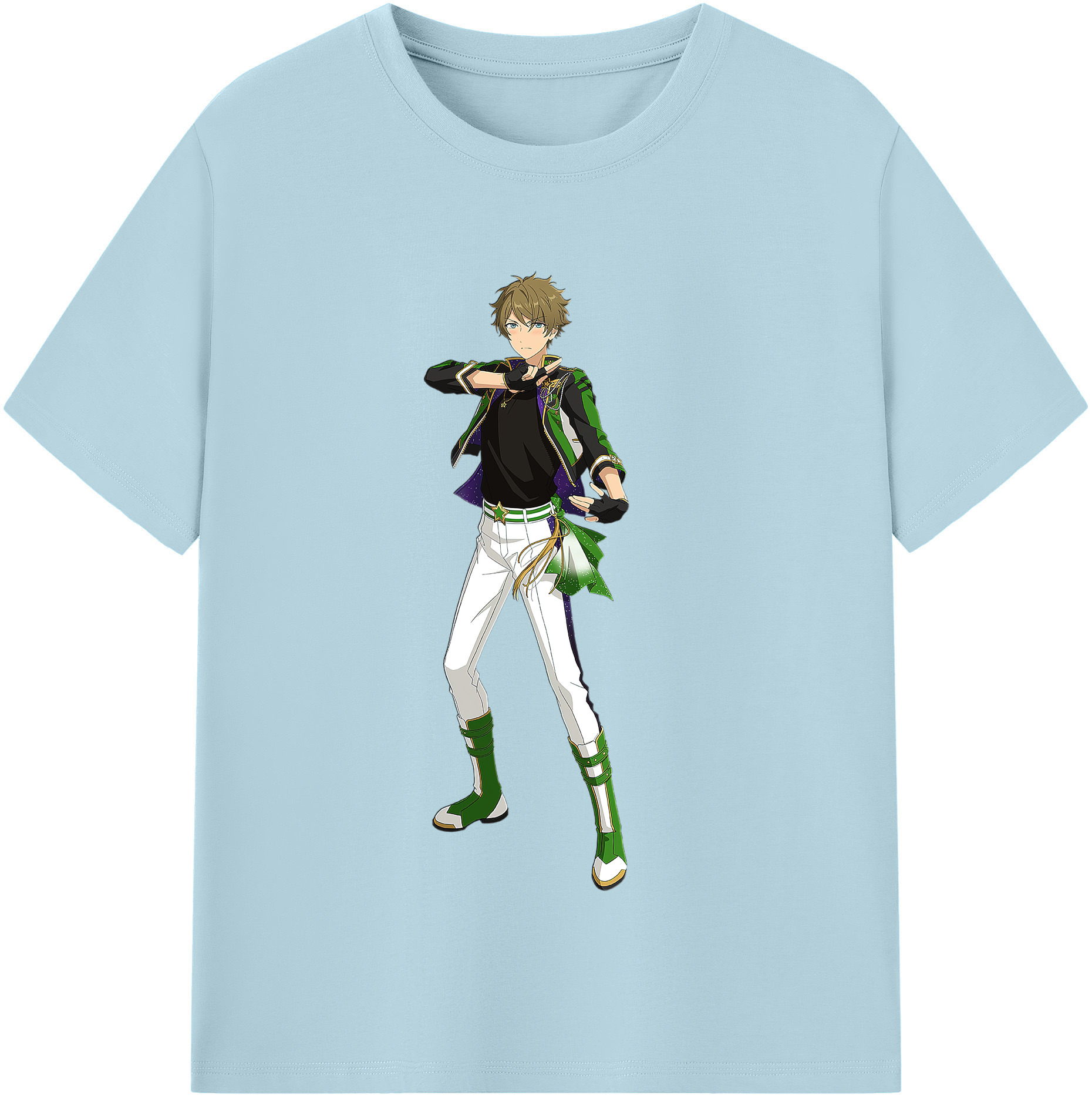 （画像用） あんさんぶるスターズ! Ensemble Stars 綿100％半袖Tシャツ（フロントプリント）